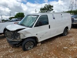 Salvage cars for sale from Copart China Grove, NC: 2005 Chevrolet Express G2500