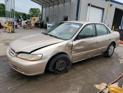 Honda salvage cars for sale: 2002 Honda Accord LX