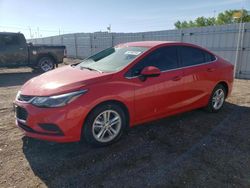 Salvage cars for sale from Copart Greenwood, NE: 2017 Chevrolet Cruze LT
