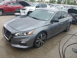 Nissan salvage cars for sale: 2021 Nissan Altima SR