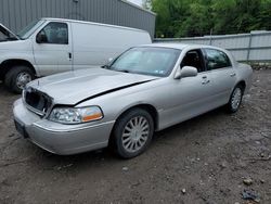 Salvage cars for sale from Copart West Mifflin, PA: 2003 Lincoln Town Car Executive