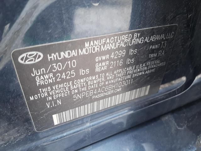 2011 Hyundai Sonata GLS