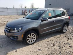 Salvage cars for sale from Copart Appleton, WI: 2013 Volkswagen Tiguan S