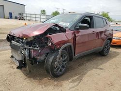 Jeep salvage cars for sale: 2022 Jeep Compass Latitude