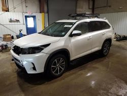 Salvage cars for sale from Copart Glassboro, NJ: 2019 Toyota Highlander SE
