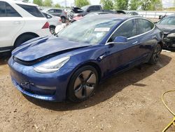 2018 Tesla Model 3 en venta en Elgin, IL