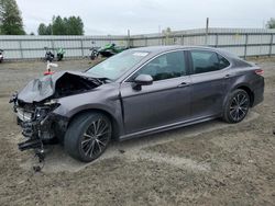 Salvage cars for sale from Copart Arlington, WA: 2020 Toyota Camry SE