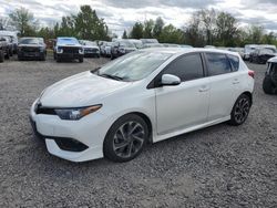 Vehiculos salvage en venta de Copart Portland, OR: 2017 Toyota Corolla IM