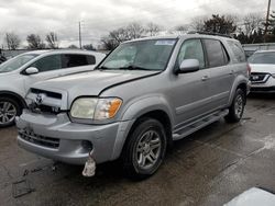 Toyota salvage cars for sale: 2007 Toyota Sequoia SR5