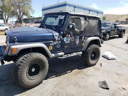 Salvage cars for sale from Copart Albuquerque, NM: 2005 Jeep Wrangler X