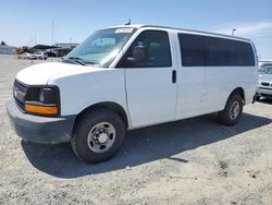 Chevrolet salvage cars for sale: 2013 Chevrolet Express G2500 LS