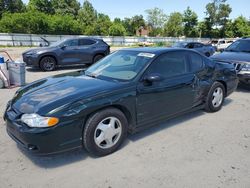2002 Chevrolet Monte Carlo SS en venta en Hampton, VA