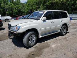 Lexus salvage cars for sale: 2000 Lexus LX 470