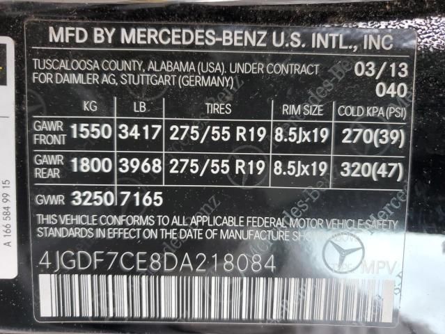 2013 Mercedes-Benz GL 450 4matic