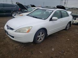 Honda Accord ex salvage cars for sale: 2005 Honda Accord EX