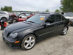 Mercedes-Benz C-Class salvage cars for sale: 2005 Mercedes-Benz C 230K Sport Sedan