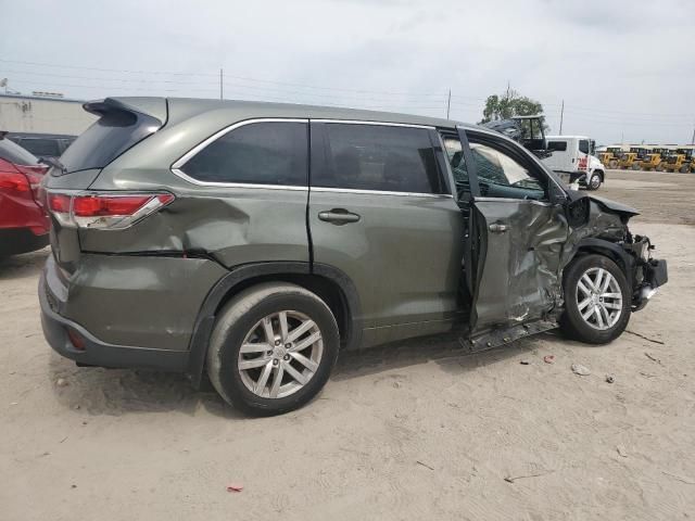 2015 Toyota Highlander LE