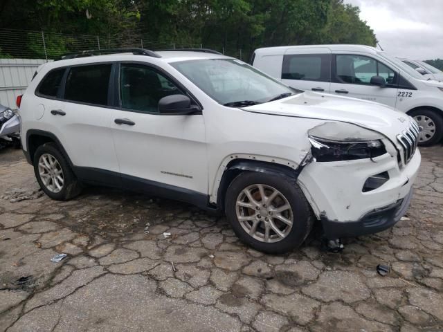 2016 Jeep Cherokee Sport