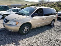Vehiculos salvage en venta de Copart Reno, NV: 2001 Chrysler Town & Country Limited