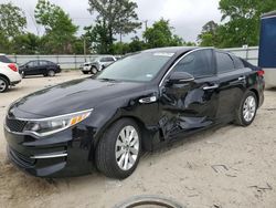 KIA Optima ex Vehiculos salvage en venta: 2018 KIA Optima EX