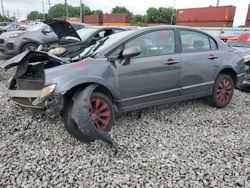 Salvage cars for sale from Copart Columbus, OH: 2010 Honda Civic EXL