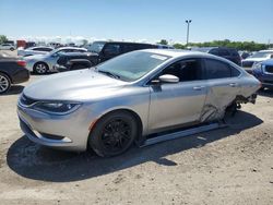 Salvage cars for sale from Copart Indianapolis, IN: 2015 Chrysler 200 Limited