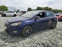 Ford Focus SEL salvage cars for sale: 2017 Ford Focus SEL