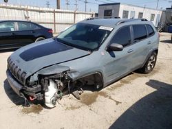 Jeep Cherokee salvage cars for sale: 2014 Jeep Cherokee Trailhawk