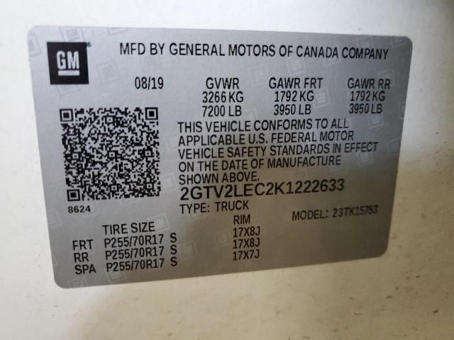 2019 GMC Sierra Limited K1500