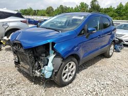 Ford Ecosport salvage cars for sale: 2020 Ford Ecosport SE