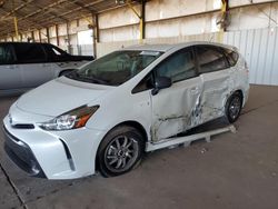 Toyota salvage cars for sale: 2017 Toyota Prius V