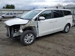 Vehiculos salvage en venta de Copart Arlington, WA: 2016 KIA Sedona LX