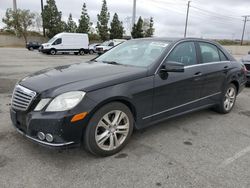 Salvage cars for sale from Copart Rancho Cucamonga, CA: 2011 Mercedes-Benz E 350