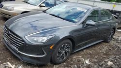 Salvage cars for sale from Copart West Mifflin, PA: 2021 Hyundai Sonata Hybrid