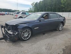 Vehiculos salvage en venta de Copart Dunn, NC: 2015 BMW 740 LXI
