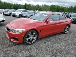 BMW salvage cars for sale: 2014 BMW 428 XI