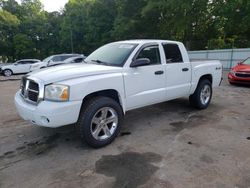 Dodge salvage cars for sale: 2005 Dodge Dakota Quad SLT