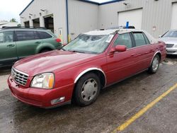 Cadillac Deville salvage cars for sale: 2001 Cadillac Deville DHS