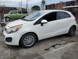 Salvage cars for sale from Copart Wilmington, CA: 2013 KIA Rio LX