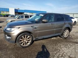 Land Rover salvage cars for sale: 2014 Land Rover Range Rover Sport HSE