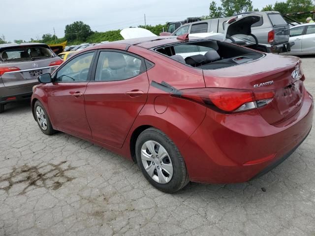 2016 Hyundai Elantra SE