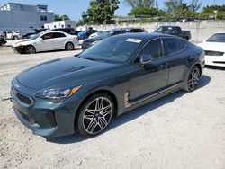 Vehiculos salvage en venta de Copart Opa Locka, FL: 2022 KIA Stinger GT2