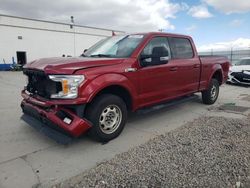 Ford f150 Supercrew salvage cars for sale: 2018 Ford F150 Supercrew