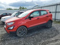 Ford Ecosport S Vehiculos salvage en venta: 2019 Ford Ecosport S