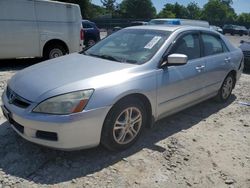 Honda salvage cars for sale: 2006 Honda Accord EX