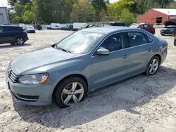 2013 Volkswagen Passat SE en venta en Mendon, MA