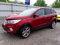 Ford Escape Titanium salvage cars for sale: 2018 Ford Escape Titanium