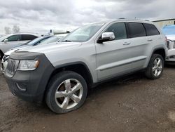 Salvage cars for sale from Copart Rocky View County, AB: 2012 Jeep Grand Cherokee Overland