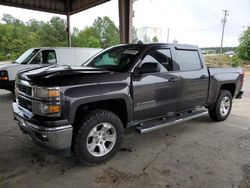 Chevrolet Silverado k1500 lt salvage cars for sale: 2014 Chevrolet Silverado K1500 LT