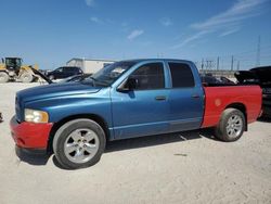 Salvage cars for sale from Copart Haslet, TX: 2002 Dodge RAM 1500